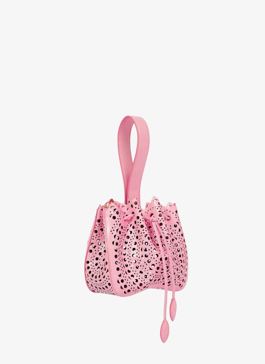 Sacs Alaïa | Sac Rose Marie En Cuir De Veau Niew Vienne