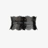 Accessoires Alaïa | Ceinture Bustier En Cuir Perfore