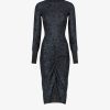 Pret A Porter Alaïa | Robe Drapee En Jacquard