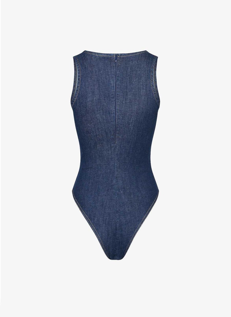 Pret A Porter Alaïa | Body Debardeur En Jean