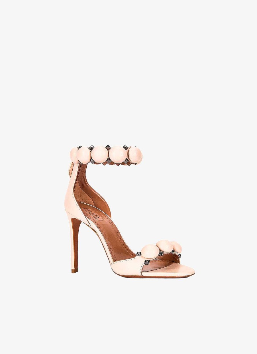 Chaussures Alaïa | Sandales En Cuir Bombe