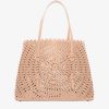 Sacs Alaïa | Sac Mina 32 En Luxueux Veau Vienne Ondule