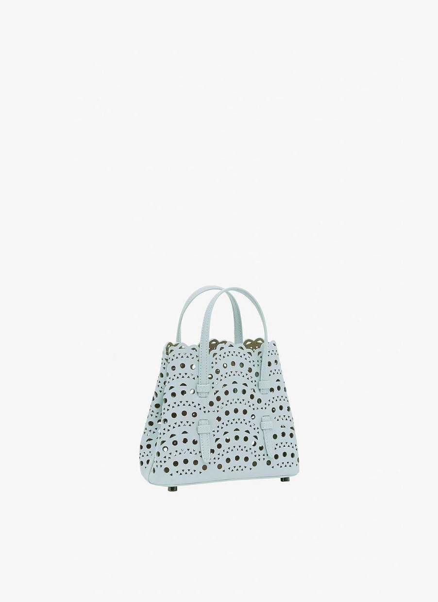 Sacs Alaïa | Sac Mina 16 En Luxueux Veau Vienne Ondule