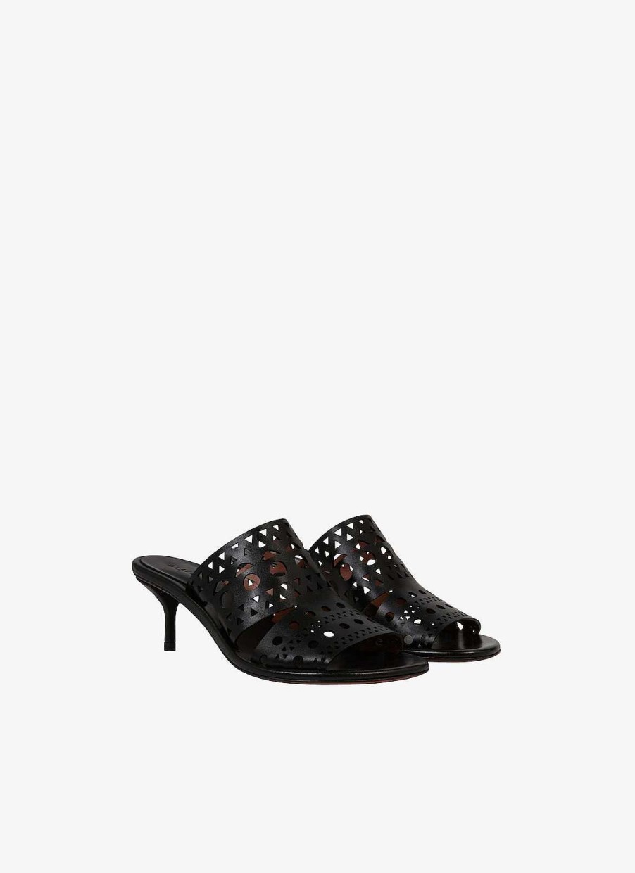 Chaussures Alaïa | Mule Vienne En Agneau De Vienne