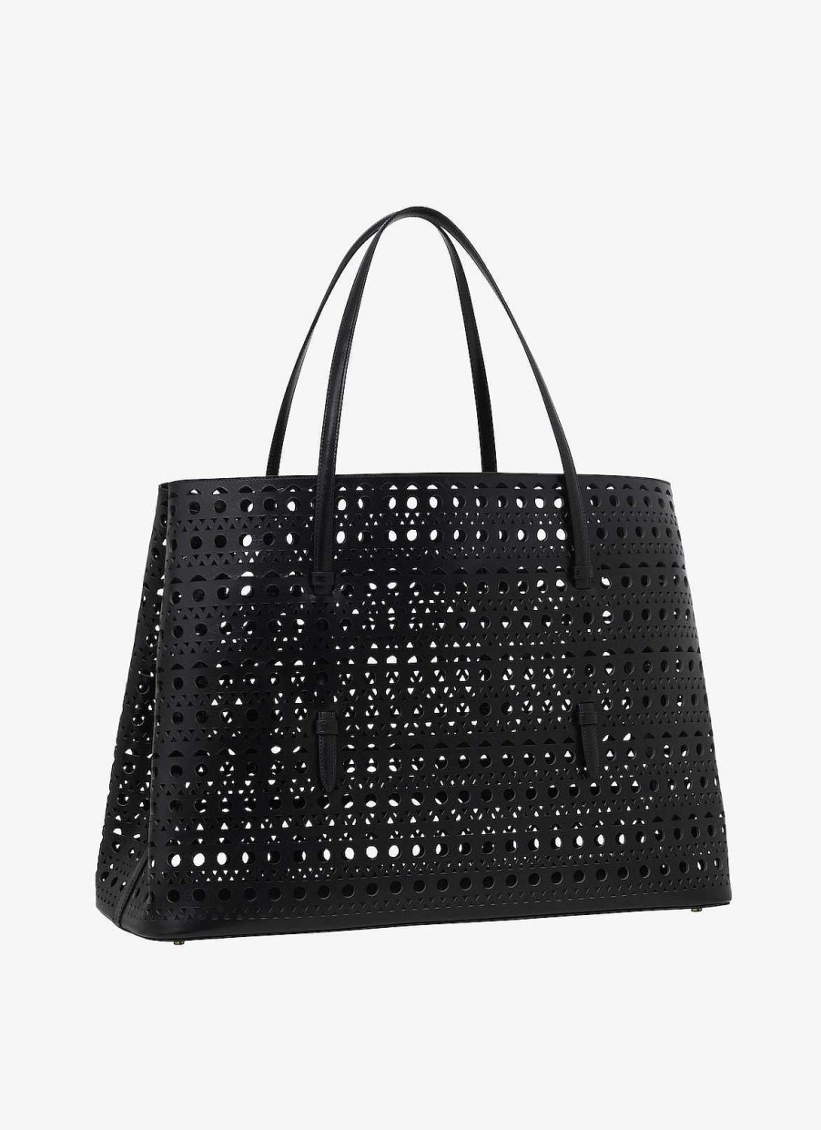 Sacs Alaïa | Sac Mina 50 En Veau Luxueux Vienne