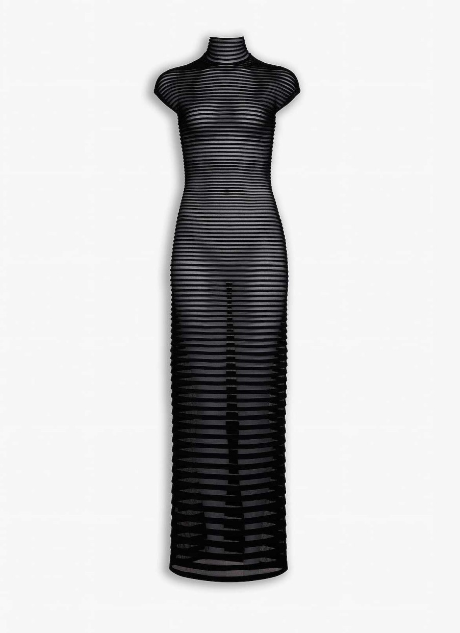 Pret A Porter Alaïa | Robe Longue Rayee