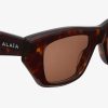 Accessoires Alaïa | Lunettes De Soleil Rectangulaires