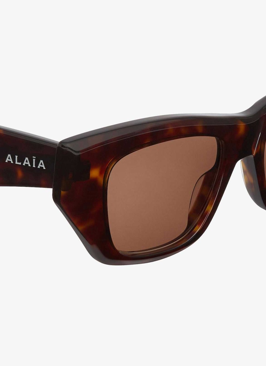 Accessoires Alaïa | Lunettes De Soleil Rectangulaires