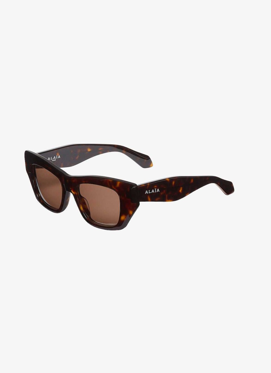 Accessoires Alaïa | Lunettes De Soleil Rectangulaires