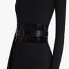 Accessoires Alaïa | Ceinture Corset Perforee Brillante