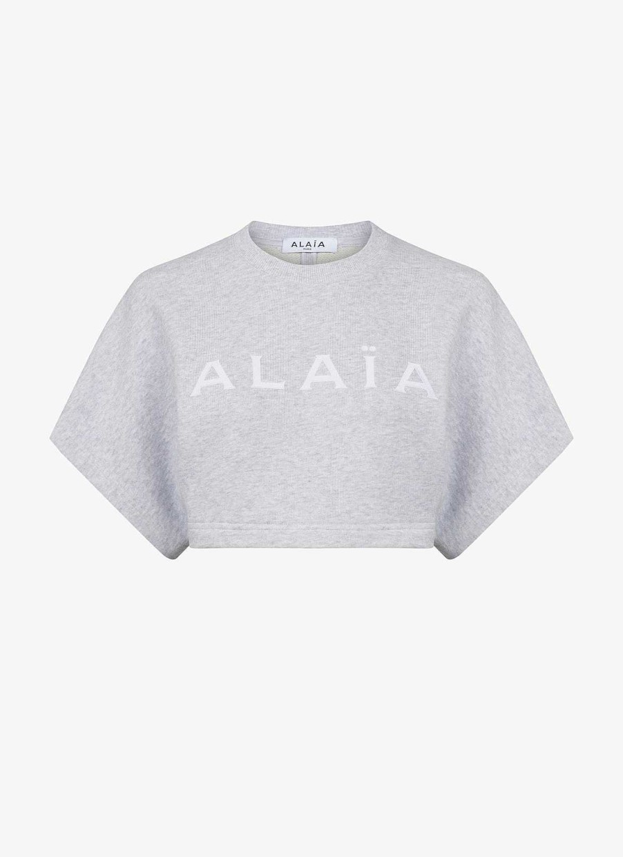 Pret A Porter Alaïa | Sweat-Shirt Court En Coton