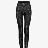 Pret A Porter Alaïa | Leggings En Tricot Effet Stretch