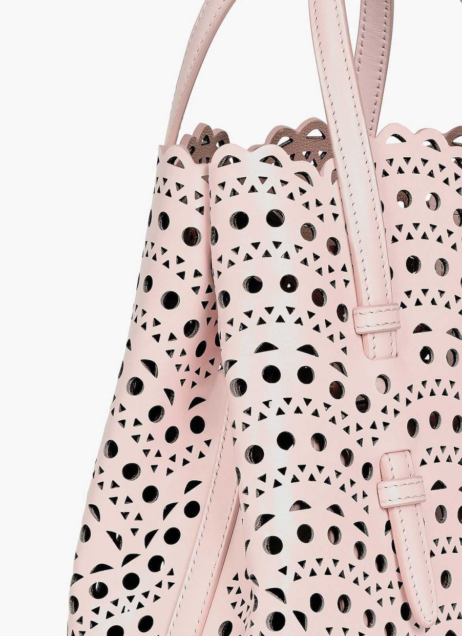 Sacs Alaïa | Sac Mina 20 En Cuir De Veau Avec Vagues