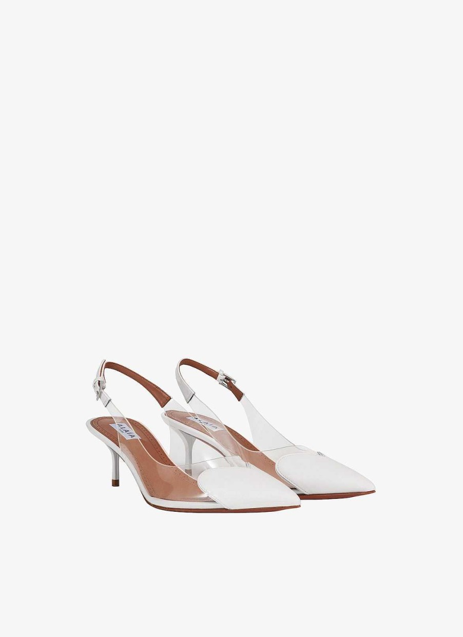 Chaussures Alaïa | Slingback Coeur En Agneau