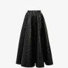 Pret A Porter Alaïa | Jupe Midi A Motif Crocodile