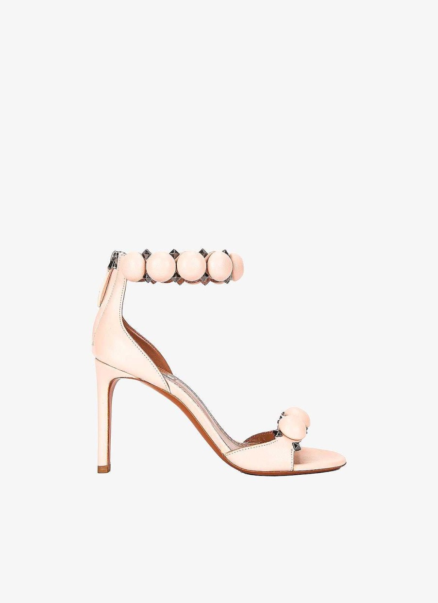 Chaussures Alaïa | Sandales En Cuir Bombe