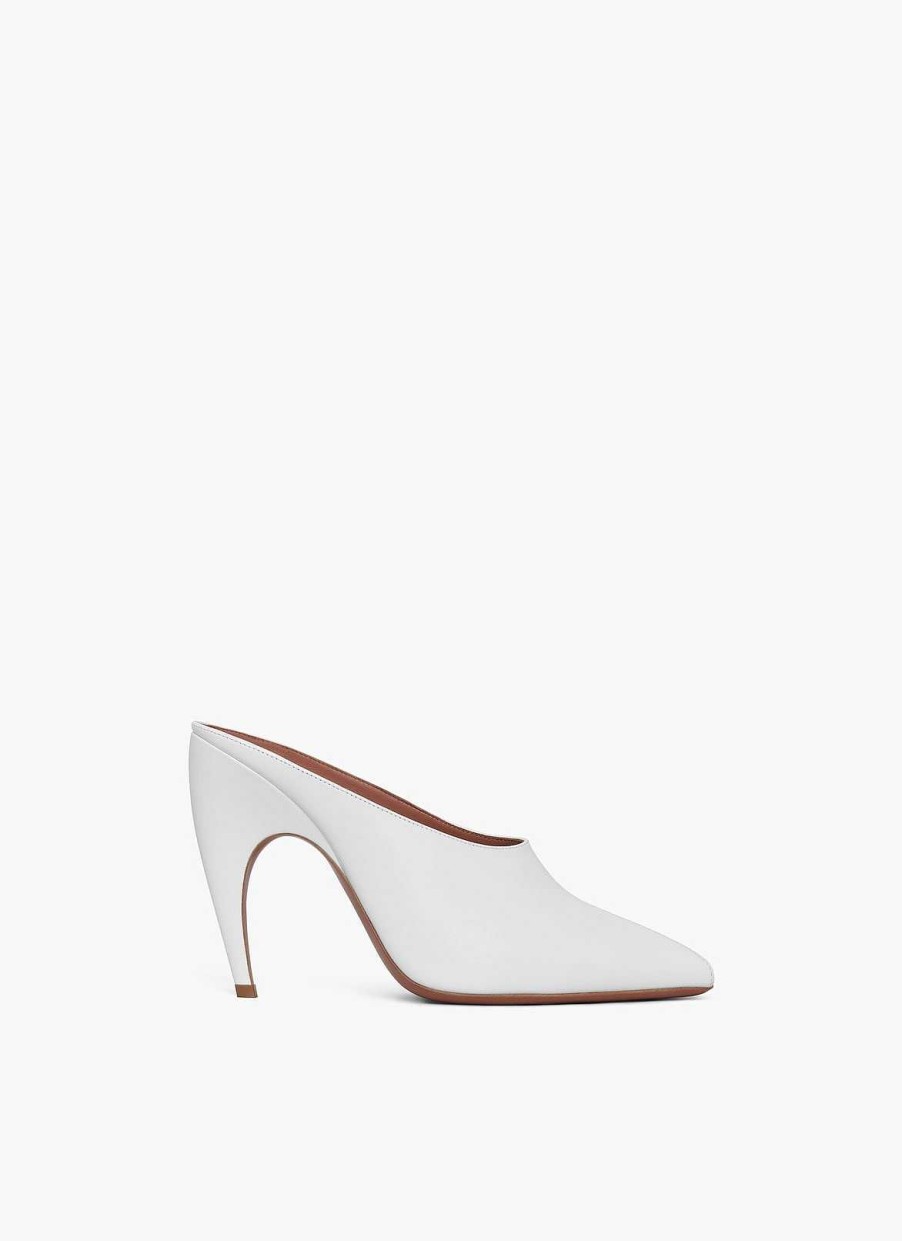 Chaussures Alaïa | Mule A Pointes En Cuir De Veau