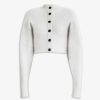 Pret A Porter Alaïa | Cardigan Court En Alpaga