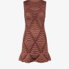 Pret A Porter Alaïa | Robe En Maille Effet Python 3D