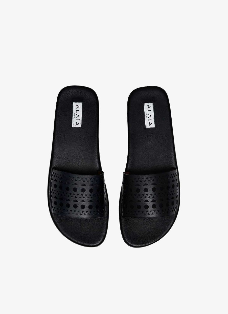 Chaussures Alaïa | Mules Vienne En Cuir De Veau