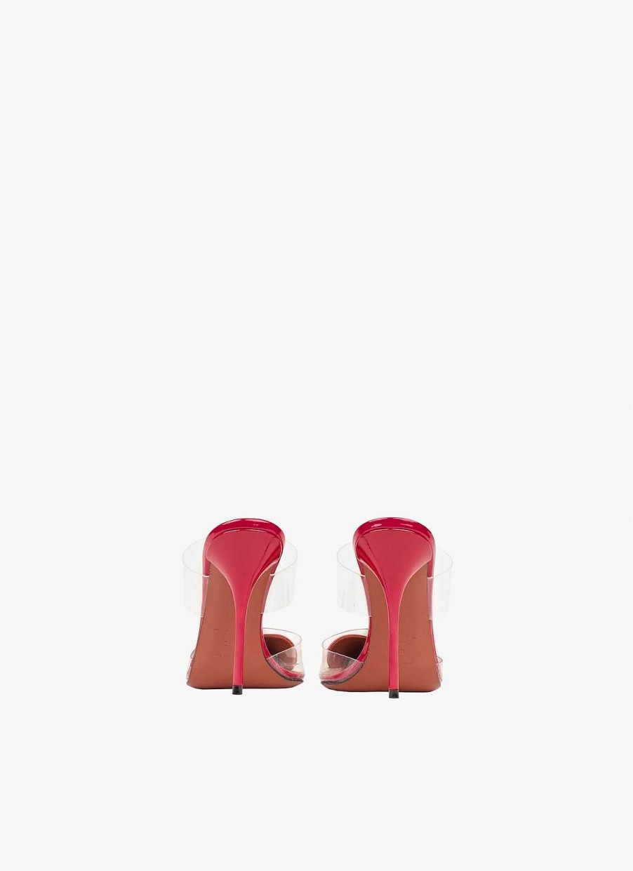 Chaussures Alaïa | Mule Forme Coeur En Veau Verni