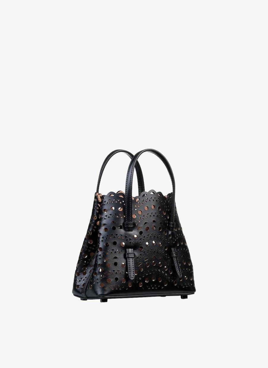 Sacs Alaïa | Sac Mina 16 En Luxueux Veau Vienne Ondule