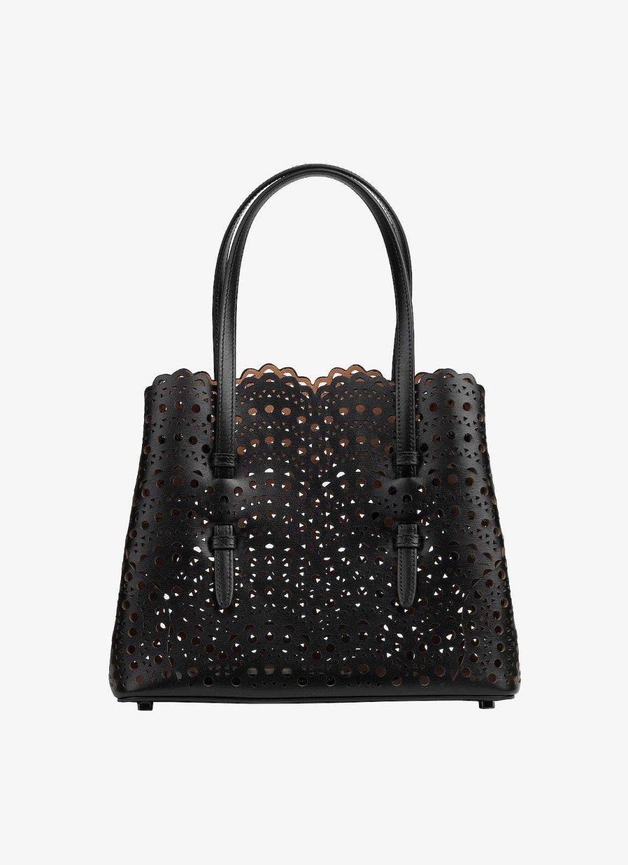 Sacs Alaïa | Sac Mina 25 En Luxueux Veau Vienne Ondule