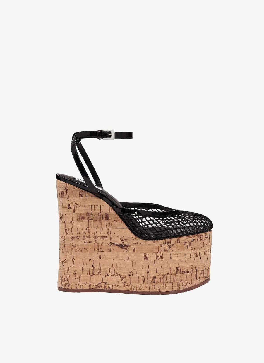 Chaussures Alaïa | Sandales Compensees En Cuir D'Agneau