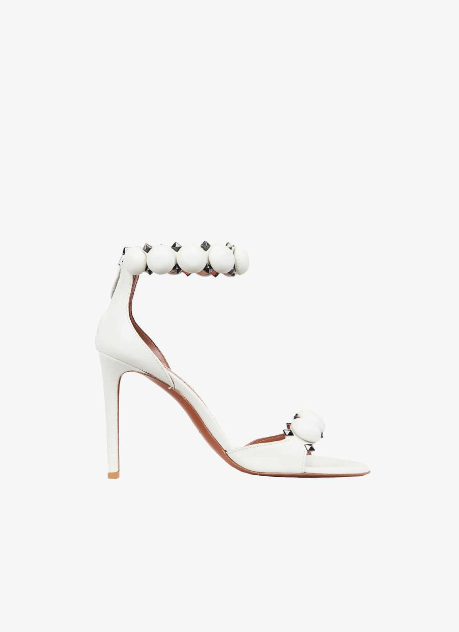 Chaussures Alaïa | Sandales En Cuir Bombe