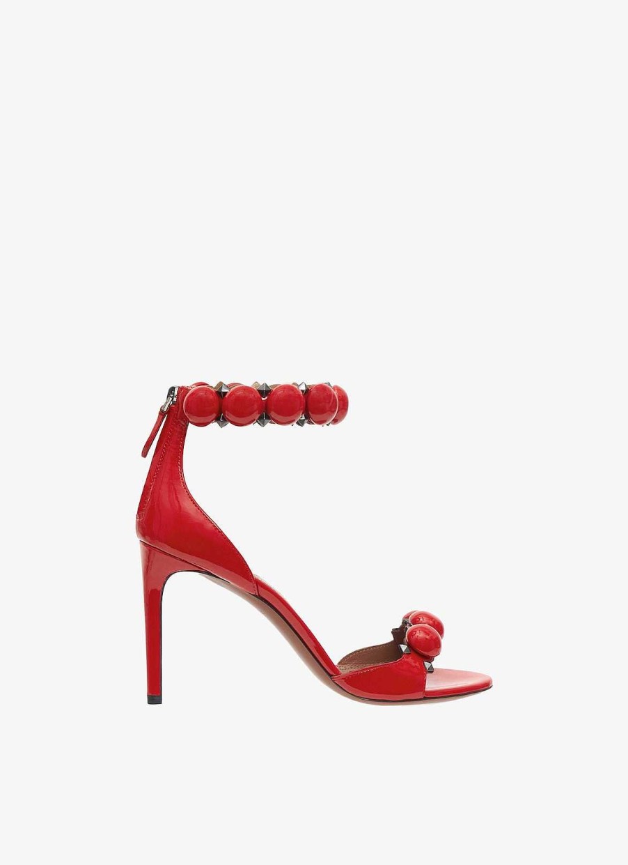 Chaussures Alaïa | Sandales Bombe En Veau Verni