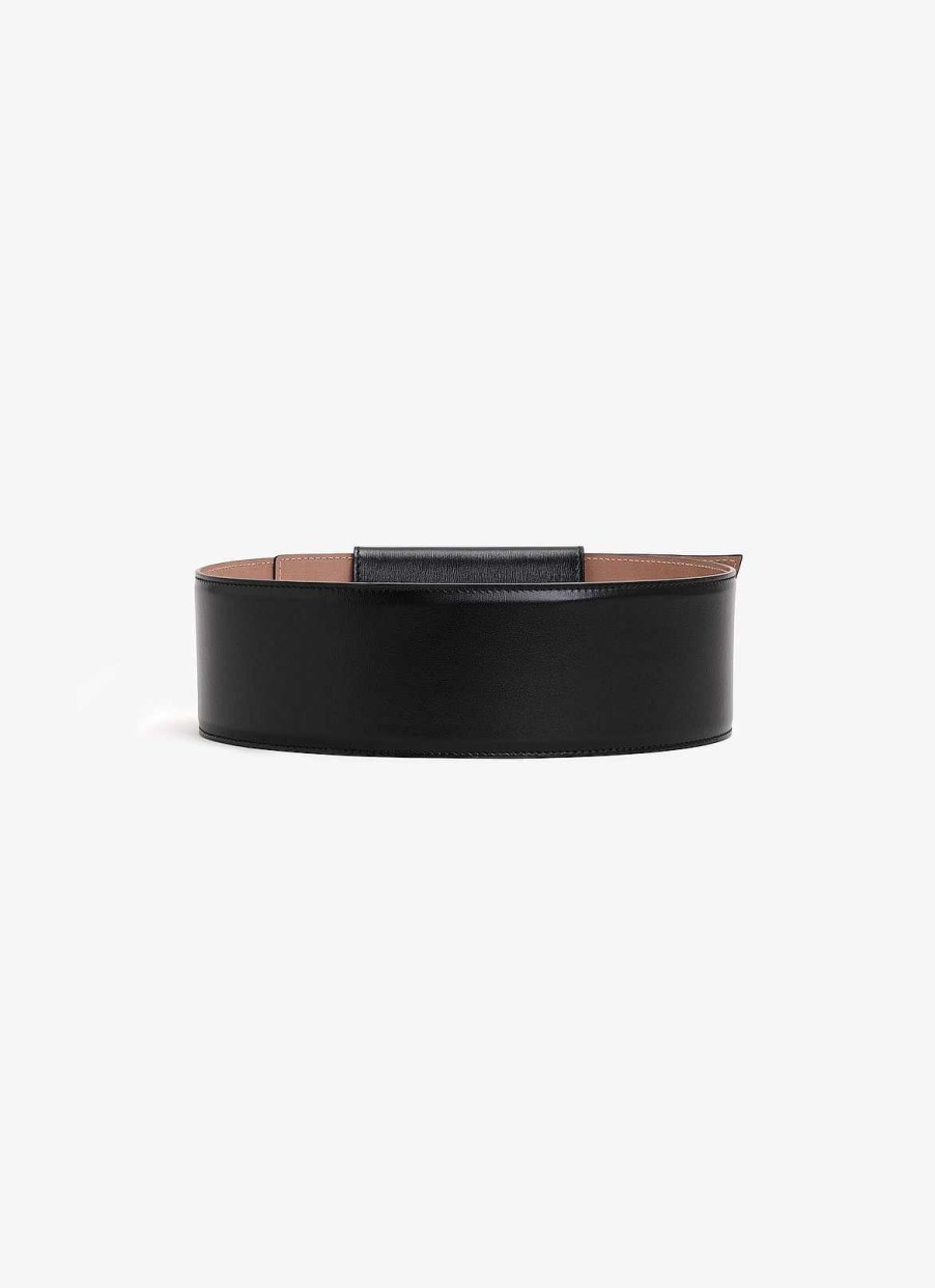 Accessoires Alaïa | Ceinture Slide En Cuir De Veau