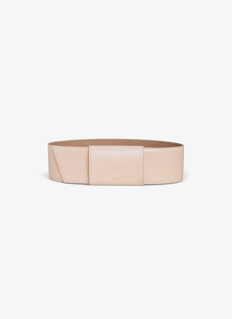 Accessoires Alaïa | Ceinture Slide En Cuir De Veau