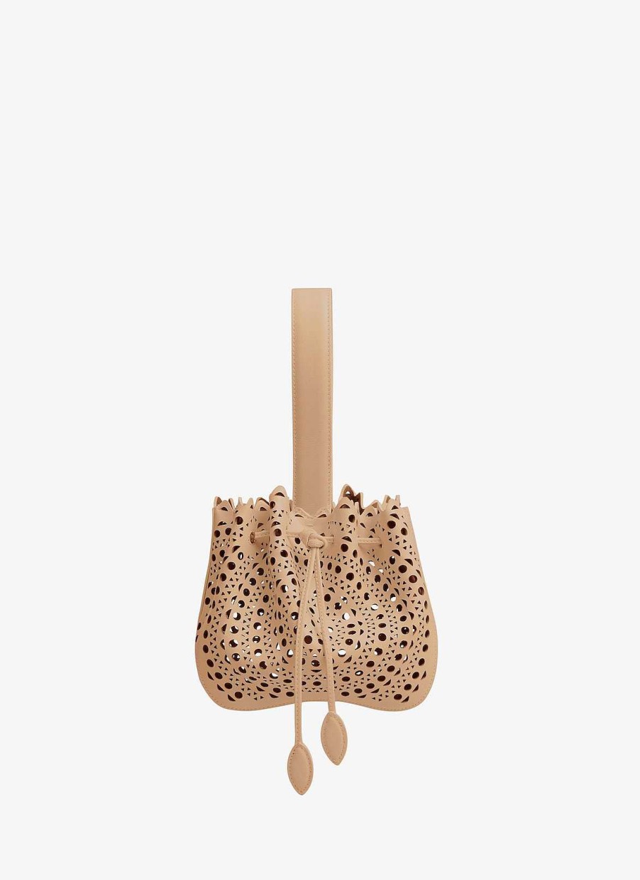 Sacs Alaïa | Sac Rose Marie En Veau Vienne Neuf De Luxe