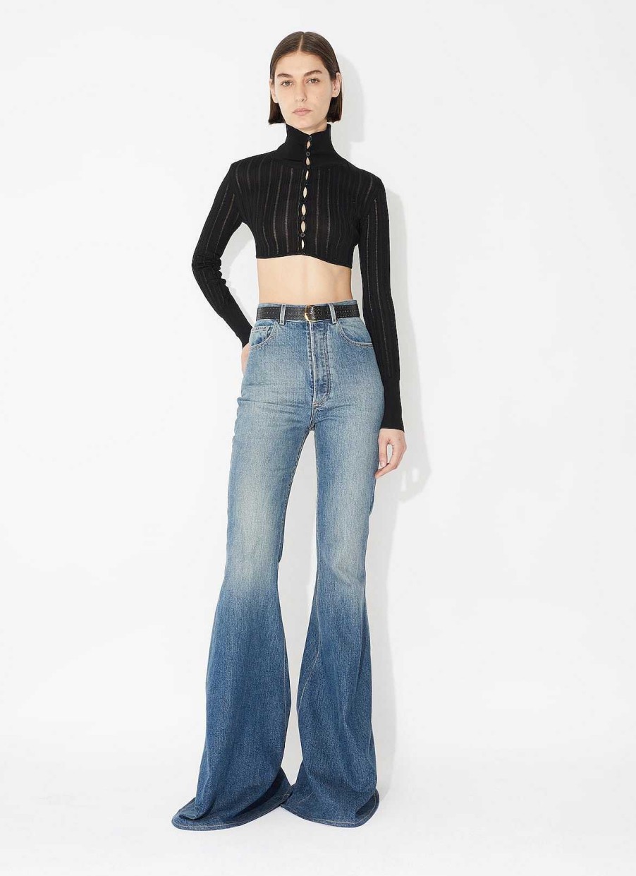 Pret A Porter Alaïa | Pantalon Evase En Jean