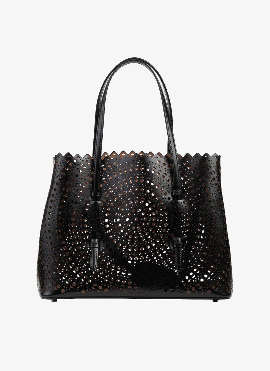 Sacs Alaïa | Sac Mina 32 En Luxueux Veau Vienne Ondule