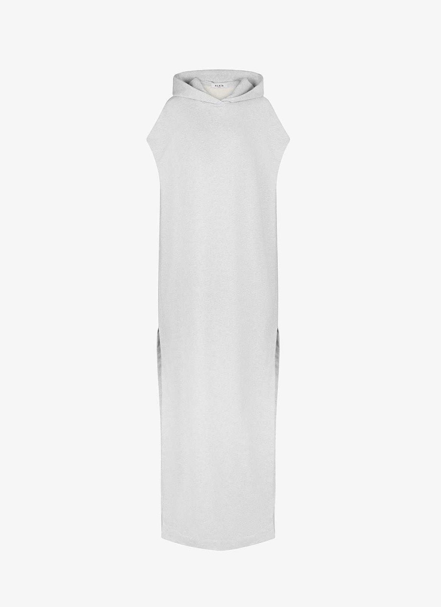 Pret A Porter Alaïa | Robe Maxi En Coton Polaire