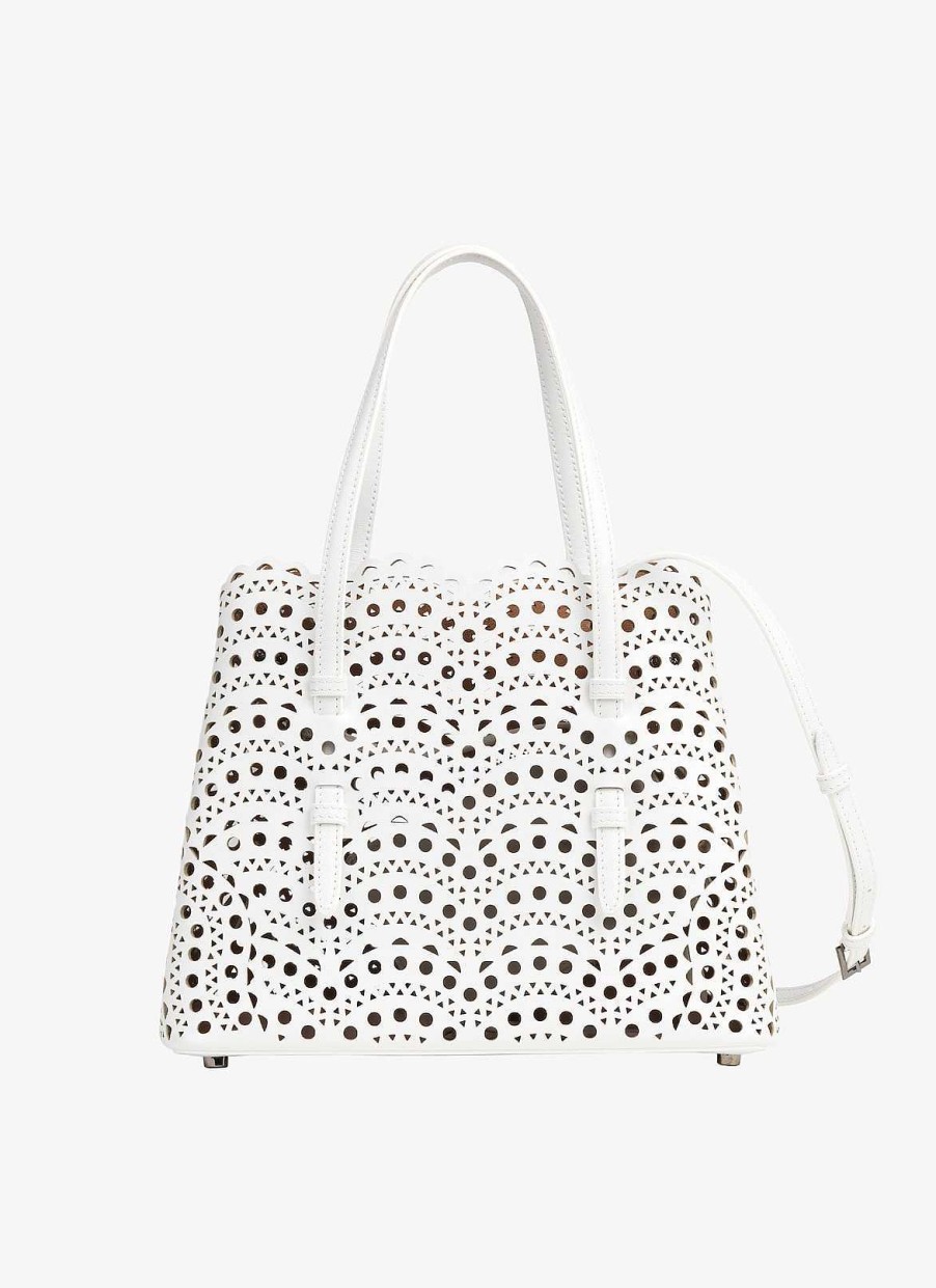 Sacs Alaïa | Sac Mina 25 En Luxueux Veau Vienne Ondule