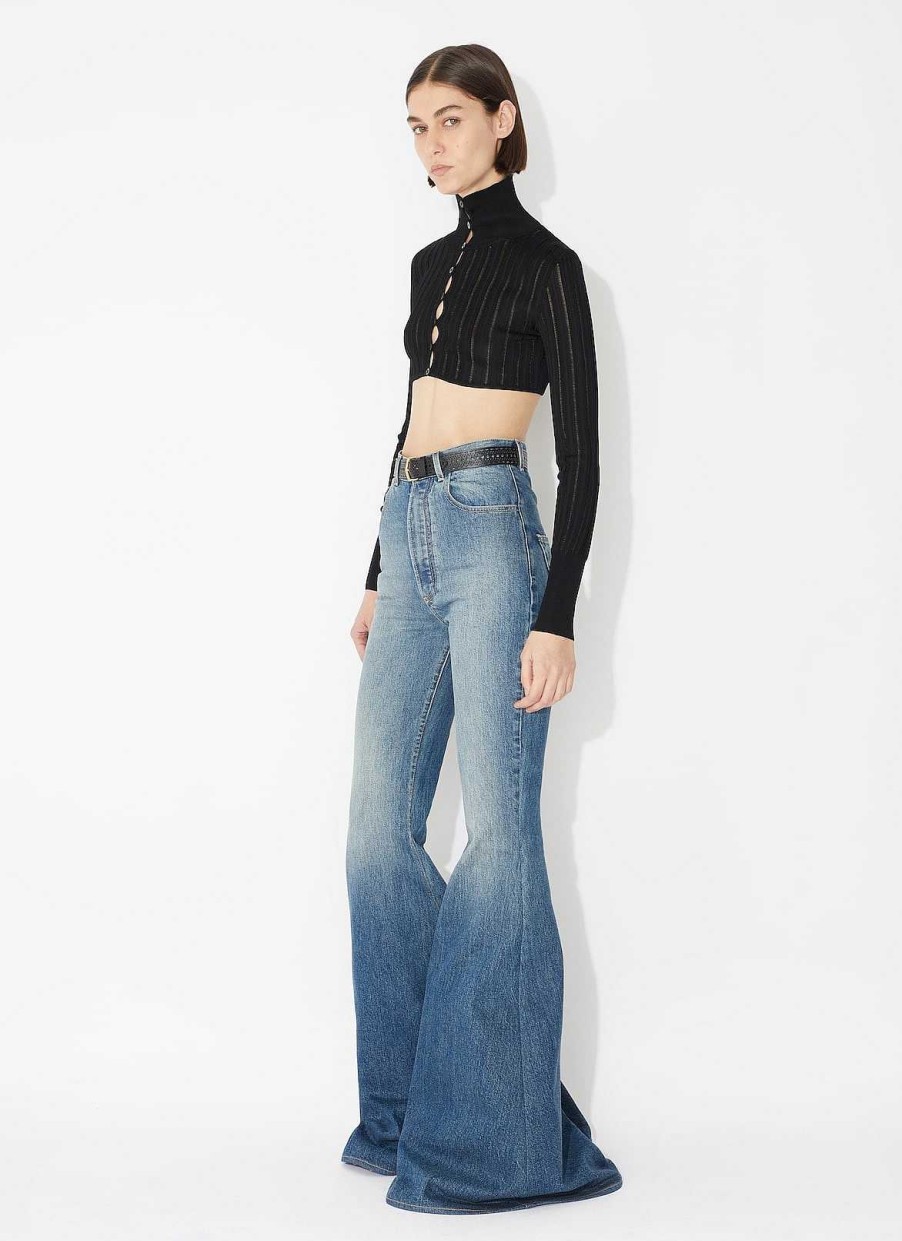 Pret A Porter Alaïa | Pantalon Evase En Jean