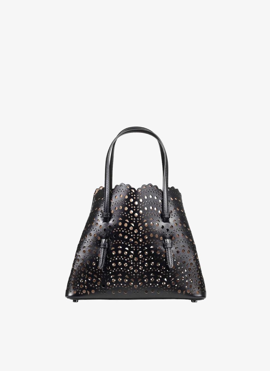 Sacs Alaïa | Sac Mina 20 En Luxueux Veau Vienne Ondule