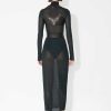 Pret A Porter Alaïa | Robe En Maille Transparente