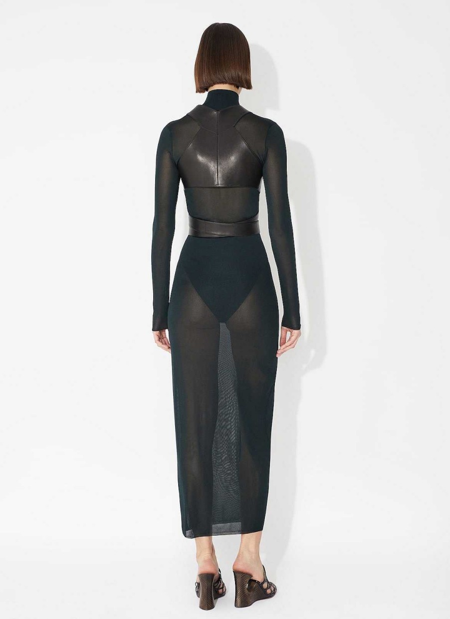 Pret A Porter Alaïa | Robe En Maille Transparente