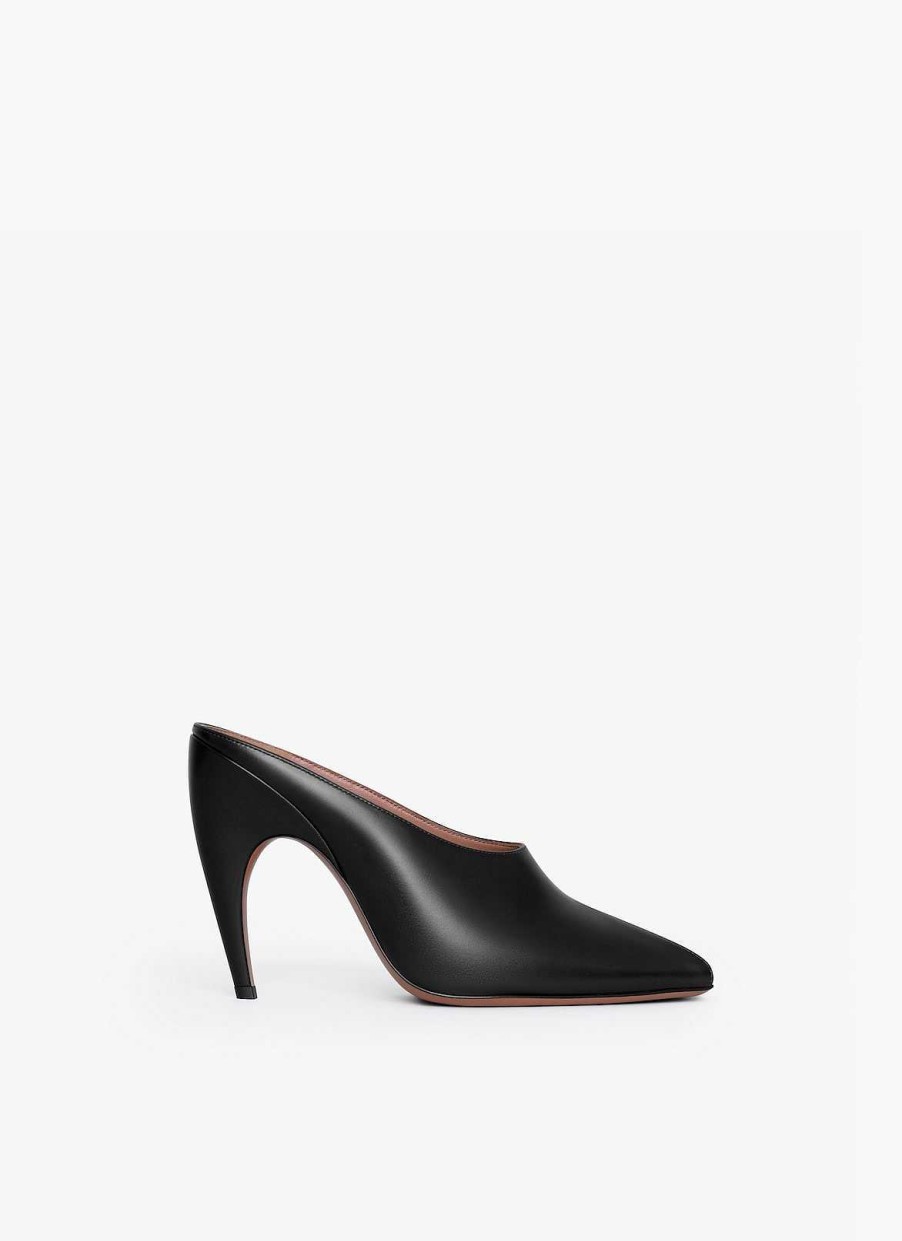 Chaussures Alaïa | Mule A Pointes En Cuir De Veau