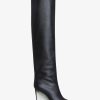 Chaussures Alaïa | Bottes Compensees En Cuir D'Agneau