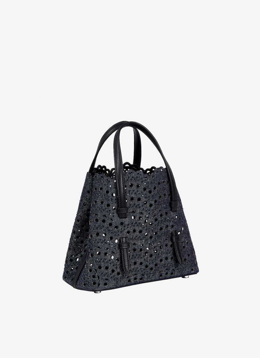 Pret A Porter Alaïa | Sac Mina 20 En Cuir De Veau Avec Vagues