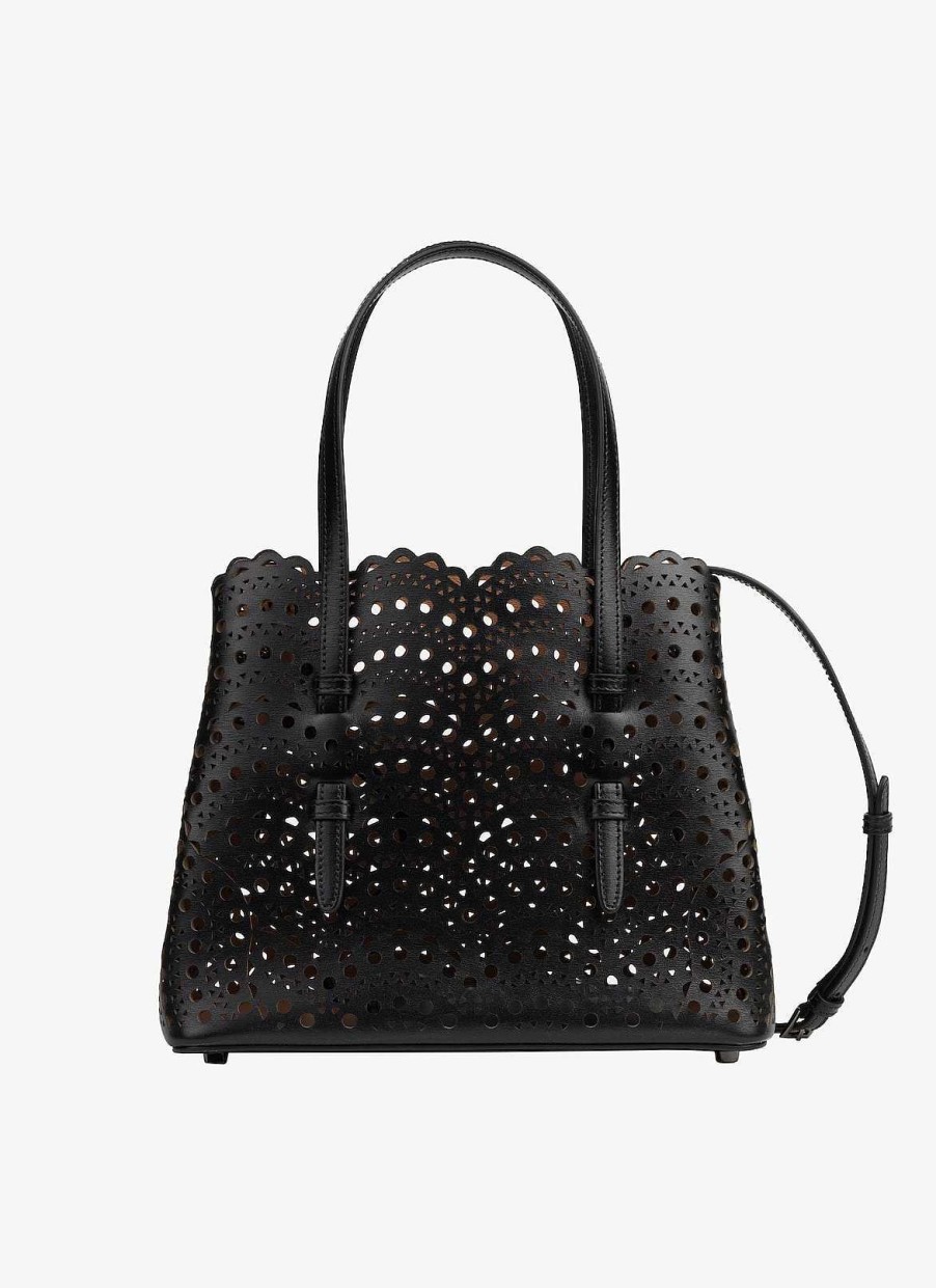 Sacs Alaïa | Sac Mina 25 En Luxueux Veau Vienne Ondule