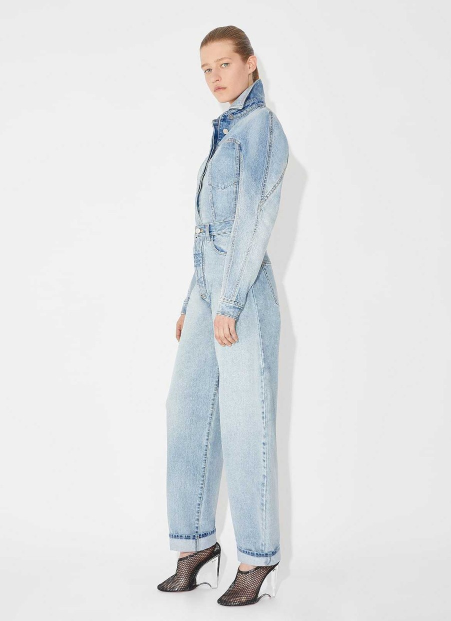 Pret A Porter Alaïa | Pantalon En Jean Arrond