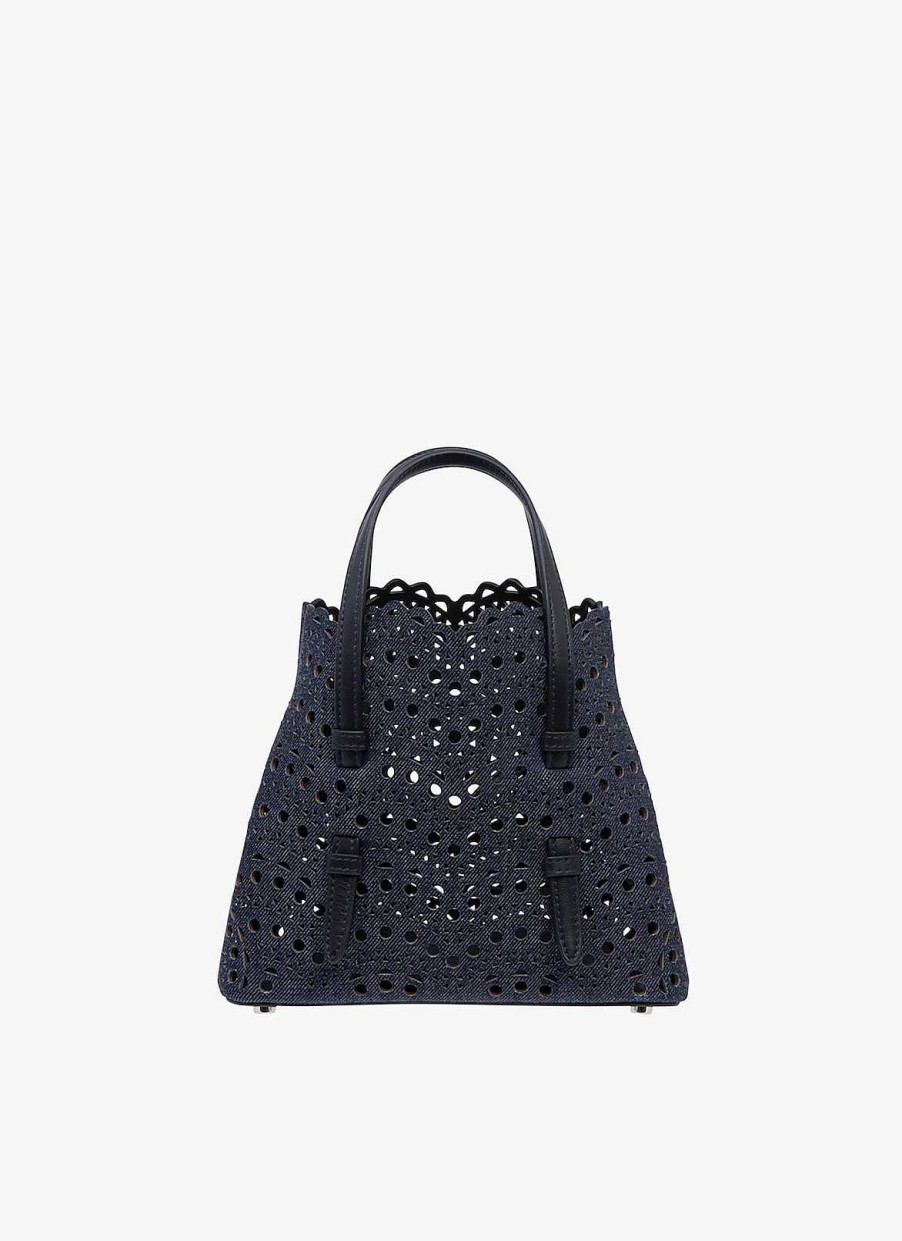 Pret A Porter Alaïa | Sac Mina 20 En Cuir De Veau Avec Vagues