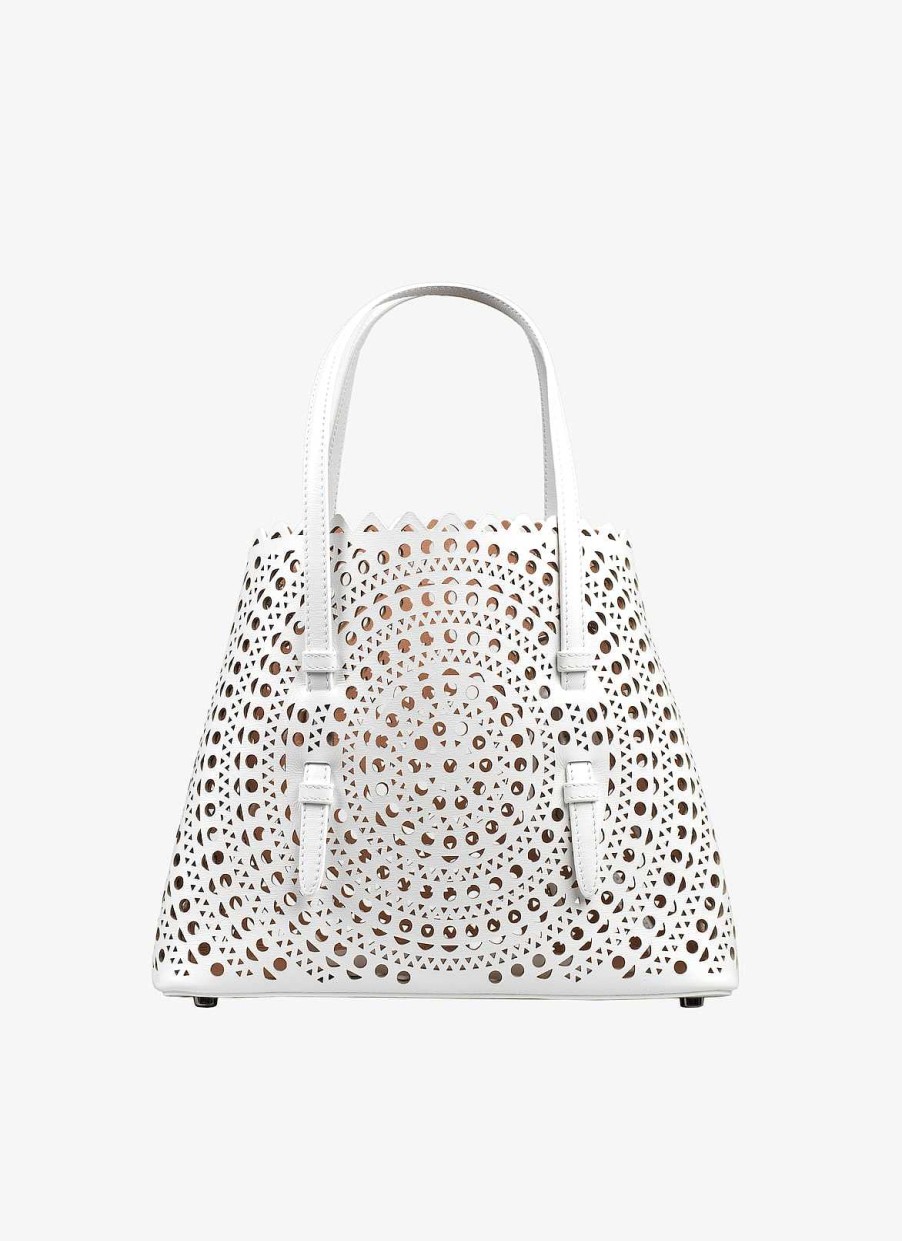 Sacs Alaïa | Sac Mina 25 En Luxueux Veau Vienne Ondule