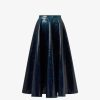 Pret A Porter Alaïa | Jupe Midi En Laine Miroir