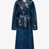 Pret A Porter Alaïa | Trench-Coat En Laine Miroir